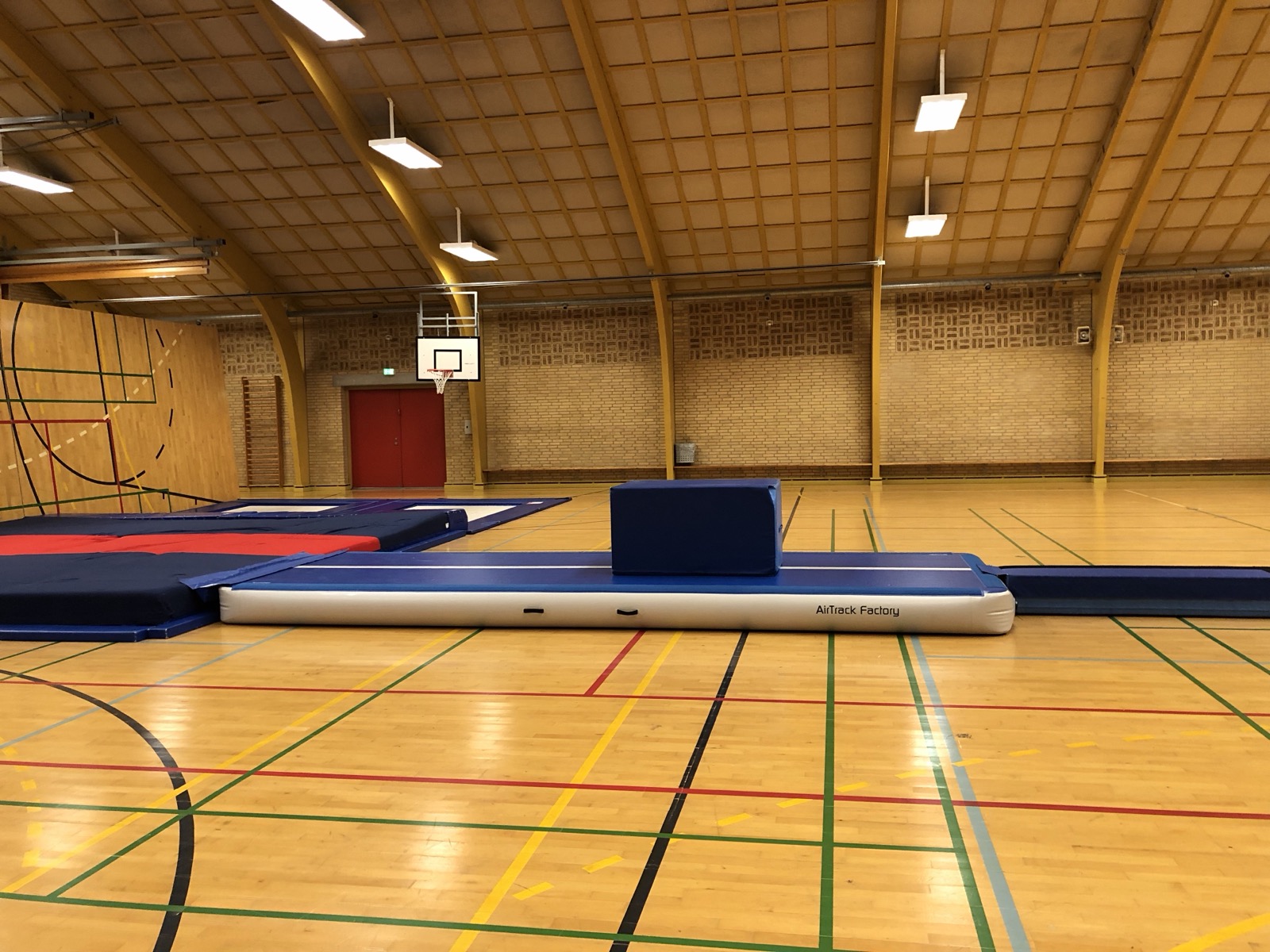 Salto som startspring (opstilling 1)