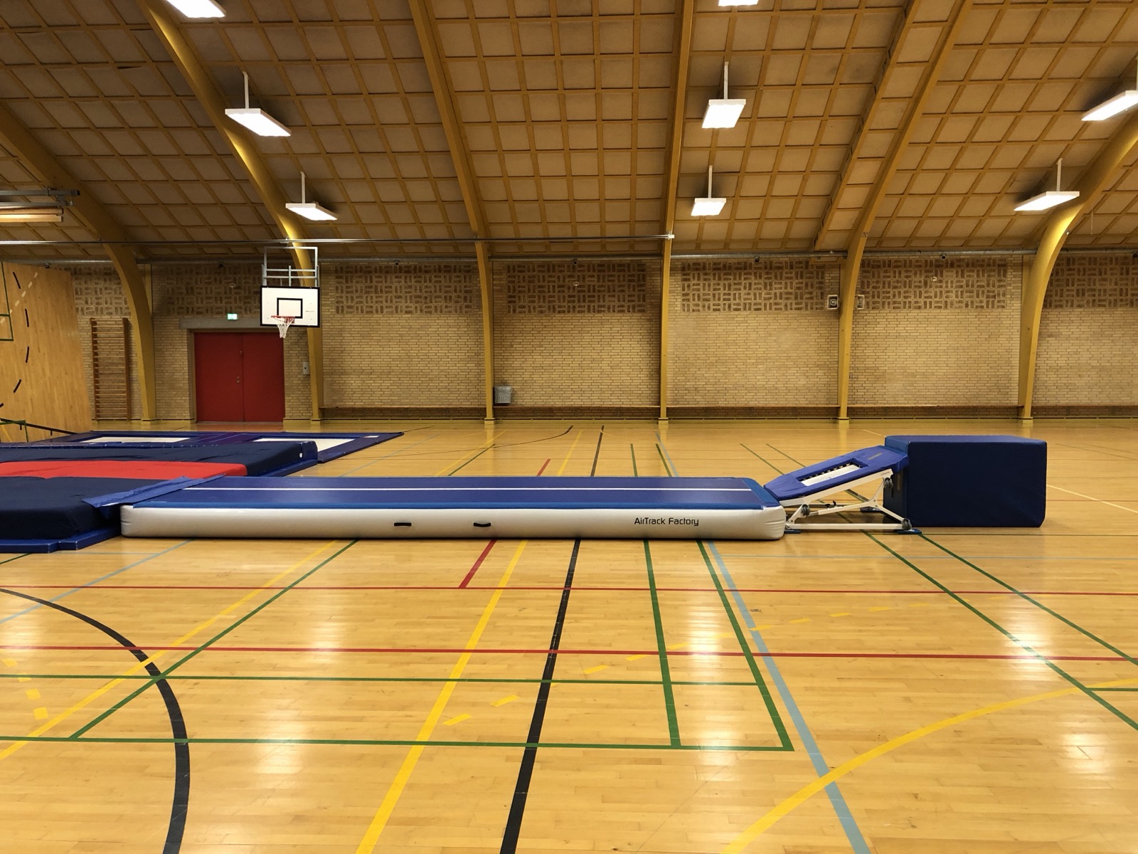 Salto som startspring (opstilling 2)