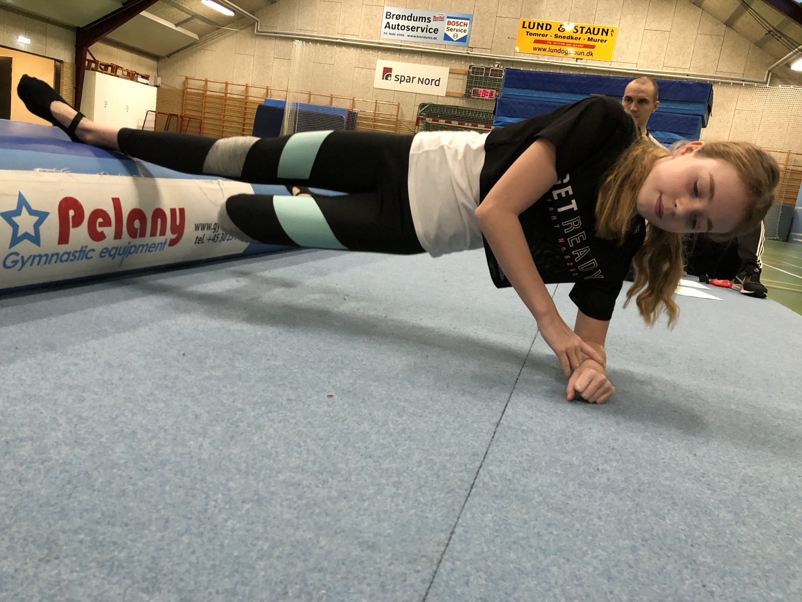 Sideplanke m. benløft