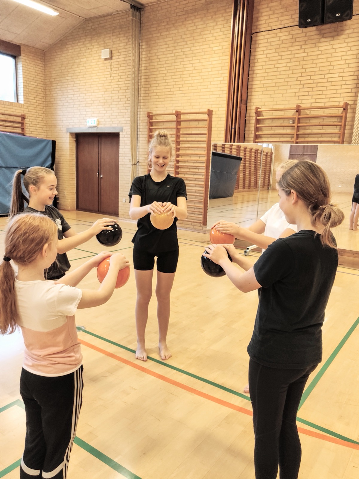 Bold: En sekvens med 5 lette øvelser